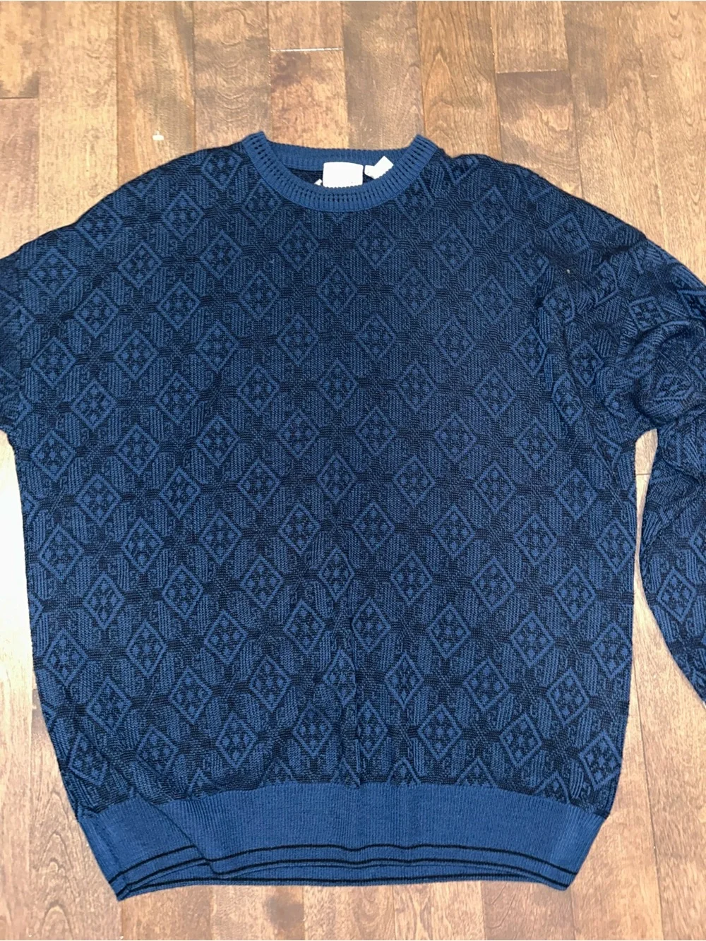Maglificio Fiorelli Men’s XL Sweater Acrylic & Wool Made in Italy